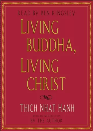 READ⚡[PDF]✔ Living Buddha, Living Christ