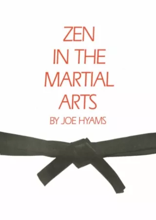 get⚡[PDF]❤ Zen in the Martial Arts