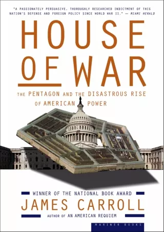 ⚡Read✔[PDF]  House of War: The Pentagon and the Disastrous Rise of American Power