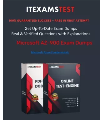 Latest AZ-900 Exam Questions and Practice Tests 2024