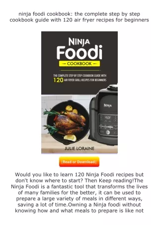 [READ]⚡PDF✔ ninja foodi cookbook: the complete step by step cookbook guide