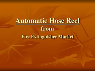 Automatic Hose Reel