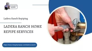 Ladera Ranch Home Repipe Services