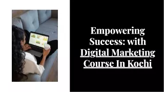 Top Digital Marketing Course In Kochi | Dotin Digital Academy