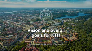 KTH 2024–2028 Vision & Goals: Leading Towards a Sustainable Society