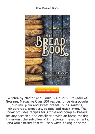 full✔download️⚡(pdf) The Bread Book