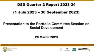 DSD Quarter 2 Report 2023-24 Presentation