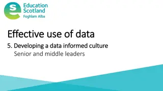 Fostering a Positive Data Culture in Education