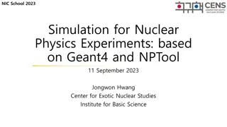 Simulation for Nuclear Physics Experiments with Geant4 and NPTool