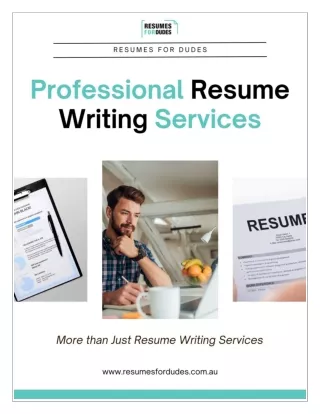 Professional Resume Writing Services in Perth
