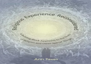 PDF_  Religious Experience Reconsidered: A Building-Block Approach to the Study