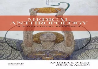 PDF_  Medical Anthropology: A Biocultural Approach