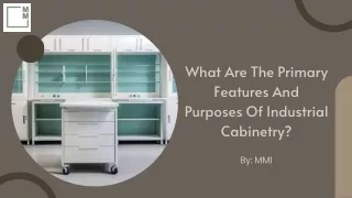 What Are The Primary Features And Purposes Of Industrial Cabinetry