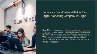 Transform Your Online Presence with Blue Minch