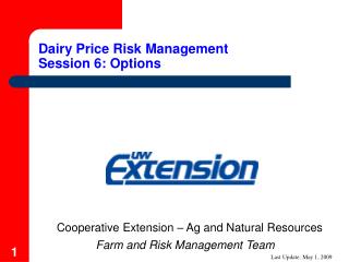 Option trade risk management