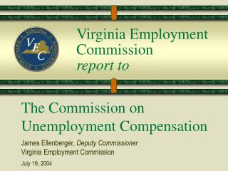 Virginia Employment Commission report to