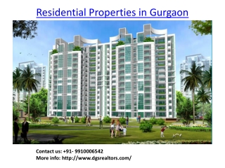Residential Properties in Gurgaon