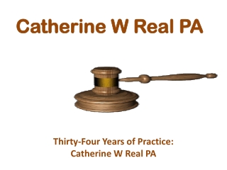 Catherine W Real PA