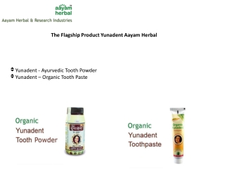 Ayurvedic Dental Products, Organic Toothpaste, Organic Tooth