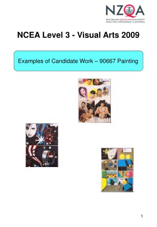 NCEA Level 3 - Visual Arts 2009