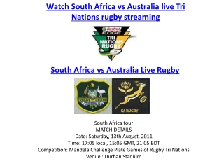 watch south africa vs australia live streaming