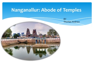 Nanganallur: Abode of Temples 