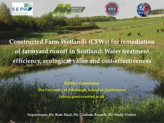 Constructed Farm Wetlands (CFWs) for remediation of farmyard runoff in Scotland: Water treatment efficiency, ecological