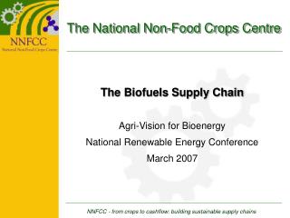 The National Non-Food Crops Centre