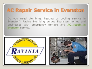 AC Repair Service in Evanston