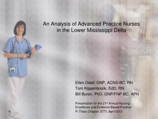 An Analysis of Advanced Practice Nurses in the Lower Mississippi Delta