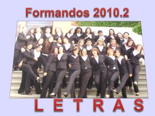 Formandos 2010.2