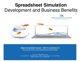 Spreadsheet Simulation Development and Business Benefits
