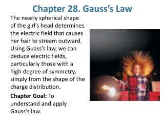 Chapter 28. Gauss’s Law