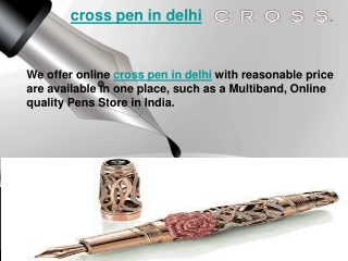cross pen in delhi