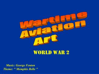 Wartime Aviation Art