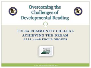 Overcoming the Challenges of Developmental Reading
