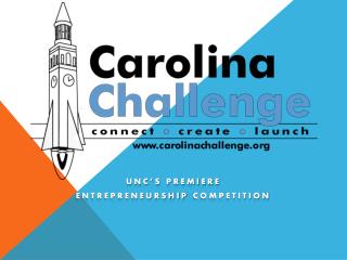 UNC’s Premiere Entrepreneurship Competition