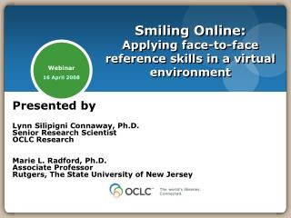 Smiling Online: Applying face-to-face reference skills in a virtual environment
