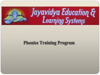 Phonics-Training-Program