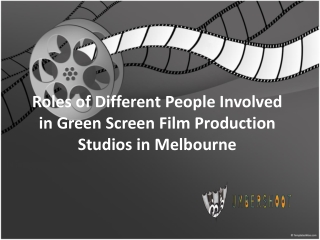 Different People in Green Screen Film Production Studios