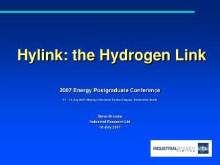 Hylink : the Hydrogen Link