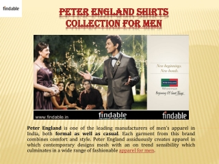 Peter England men