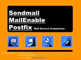 Compare Top 3 Popular Mail Servers