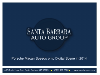 Porsche Macan Speeds onto Digital Scene in 2014