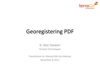 Georegistering PDF