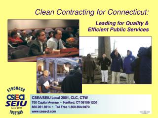 Clean Contracting for Connecticut: