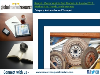 Motor Vehicle Part Markets in Asia to 2017 | Research Report