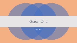 Chapter 10 - 1