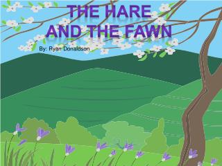 The hare and the fawn
