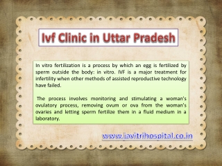 Ivf Clinic in Uttar Pradesh
